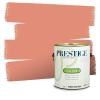 imagePRESTIGE Paints Interior House Paint and Primer In One 1Gallon Flat Comparable Match of Valspar Crme BruleeVS22Homestead Apricot