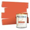 imagePRESTIGE Paints Interior House Paint and Primer In One 1Gallon Flat Comparable Match of Valspar Crme BruleeVS26Autumn Blaze