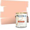 imagePRESTIGE Paints Interior House Paint and Primer In One 1Gallon Flat Comparable Match of Valspar Crme BruleeVS29Tropical Breeze