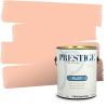 imagePRESTIGE Paints Interior House Paint and Primer In One 1Gallon Flat Comparable Match of Valspar Crme BruleeVS29Tropical Breeze