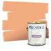 imagePRESTIGE Paints Interior House Paint and Primer In One 1Gallon Flat Comparable Match of Valspar Crme BruleeVS39Apricot Honey