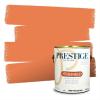 imagePRESTIGE Paints Interior House Paint and Primer In One 1Gallon Flat Comparable Match of Valspar Crme BruleeVS43Autumn Glimmer