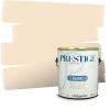 imagePRESTIGE Paints Interior House Paint and Primer In One 1Gallon Flat Comparable Match of Valspar Crme BruleeVS48Peach Gala
