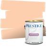 imagePRESTIGE Paints Interior House Paint and Primer In One 1Gallon Flat Comparable Match of Valspar Crme BruleeVS53Simply Peach
