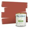 imagePRESTIGE Paints Interior House Paint and Primer In One 1Gallon Flat Comparable Match of Valspar Crme BruleeVS57Crimson Glow