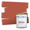 imagePRESTIGE Paints Interior House Paint and Primer In One 1Gallon Flat Comparable Match of Valspar Crme BruleeVS58Orange Maple