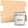 imagePRESTIGE Paints Interior House Paint and Primer In One 1Gallon Flat Comparable Match of Valspar Crme BruleeVS64Honey Pecan