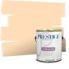 imagePRESTIGE Paints Interior House Paint and Primer In One 1Gallon Flat Comparable Match of Valspar Crme BruleeVS70Champagne Orange