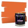 imagePRESTIGE Paints Interior House Paint and Primer In One 1Gallon Flat Comparable Match of Valspar Crme BruleeVS78Island Orange