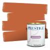 imagePRESTIGE Paints Interior House Paint and Primer In One 1Gallon Flat Comparable Match of Valspar Crme BruleeVS79Dark Palomino