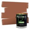 imagePRESTIGE Paints Interior House Paint and Primer In One 1Gallon Flat Comparable Match of Valspar Crme BruleeVS82Toffee Glaze
