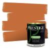 imagePRESTIGE Paints Interior House Paint and Primer In One 1Gallon Flat Comparable Match of Valspar Crme BruleeVS83Caramel Cream