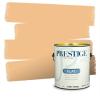 imagePRESTIGE Paints Interior House Paint and Primer In One 1Gallon Flat Comparable Match of Valspar Crme BruleeVS87Almond Butter