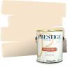 imagePRESTIGE Paints Interior House Paint and Primer In One 1Gallon Flat Comparable Match of Valspar Crme BruleeVS89Almond Cream