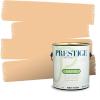 imagePRESTIGE Paints Interior House Paint and Primer In One 1Gallon Flat Comparable Match of Valspar Crme BruleeVS93Johnny Cake