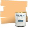 imagePRESTIGE Paints Interior House Paint and Primer In One 1Gallon Flat Comparable Match of Valspar Crme BruleeVS99Hayloft