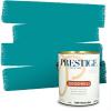 imagePRESTIGE Paints Interior Paint and Primer In One 1Gallon Flat Comparable Match of Sherwin Williams Blue BaubleSW6942PCM