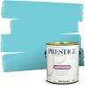 imagePRESTIGE Paints Interior Paint and Primer In One 1Gallon Flat Comparable Match of Sherwin Williams Blue BaubleSW6949PCM
