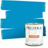 imagePRESTIGE Paints Interior Paint and Primer In One 1Gallon Flat Comparable Match of Sherwin Williams Blue BaubleSW6958PCM