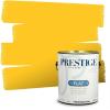 imagePRESTIGE Paints Interior Paint and Primer In One 1Gallon Flat Comparable Match of Sherwin Williams Confident YellowCheerful