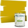 imagePRESTIGE Paints Interior Paint and Primer In One 1Gallon Flat Comparable Match of Sherwin Williams Confident YellowCitronella