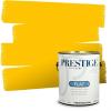 imagePRESTIGE Paints Interior Paint and Primer In One 1Gallon Flat Comparable Match of Sherwin Williams Confident YellowCitrus