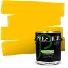 imagePRESTIGE Paints Interior Paint and Primer In One 1Gallon Flat Comparable Match of Sherwin Williams Confident YellowCitrus