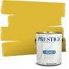 imagePRESTIGE Paints Interior Paint and Primer In One 1Gallon Flat Comparable Match of Sherwin Williams Confident YellowEye Catching