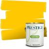 imagePRESTIGE Paints Interior Paint and Primer In One 1Gallon Flat Comparable Match of Sherwin Williams Confident YellowForsythia