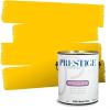 imagePRESTIGE Paints Interior Paint and Primer In One 1Gallon Flat Comparable Match of Sherwin Williams Confident YellowForsythia