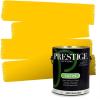 imagePRESTIGE Paints Interior Paint and Primer In One 1Gallon Flat Comparable Match of Sherwin Williams Confident YellowForsythia