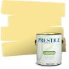 imagePRESTIGE Paints Interior Paint and Primer In One 1Gallon Flat Comparable Match of Sherwin Williams Confident YellowFun Yellow