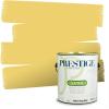 imagePRESTIGE Paints Interior Paint and Primer In One 1Gallon Flat Comparable Match of Sherwin Williams Confident YellowFunky Yellow