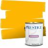 imagePRESTIGE Paints Interior Paint and Primer In One 1Gallon Flat Comparable Match of Sherwin Williams Confident YellowGoldfinch