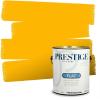 imagePRESTIGE Paints Interior Paint and Primer In One 1Gallon Flat Comparable Match of Sherwin Williams Confident YellowGoldfinch