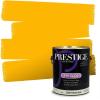 imagePRESTIGE Paints Interior Paint and Primer In One 1Gallon Flat Comparable Match of Sherwin Williams Confident YellowGoldfinch