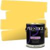 imagePRESTIGE Paints Interior Paint and Primer In One 1Gallon Flat Comparable Match of Sherwin Williams Confident YellowLemon Twist
