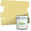 imagePRESTIGE Paints Interior Paint and Primer In One 1Gallon Flat Comparable Match of Sherwin Williams Confident YellowLively Yellow