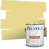 imagePRESTIGE Paints Interior Paint and Primer In One 1Gallon Flat Comparable Match of Sherwin Williams Confident YellowLively Yellow