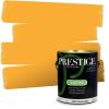 imagePRESTIGE Paints Interior Paint and Primer In One 1Gallon Flat Comparable Match of Sherwin Williams Confident YellowNasturtium