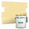 imagePRESTIGE Paints Interior Paint and Primer In One 1Gallon Flat Comparable Match of Sherwin Williams Confident YellowOptimistic Yellow