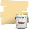imagePRESTIGE Paints Interior Paint and Primer In One 1Gallon Flat Comparable Match of Sherwin Williams Confident YellowSW6896PCM