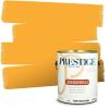 imagePRESTIGE Paints Interior Paint and Primer In One 1Gallon Flat Comparable Match of Sherwin Williams Confident YellowSW6899PCM