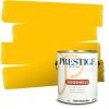 imagePRESTIGE Paints Interior Paint and Primer In One 1Gallon Flat Comparable Match of Sherwin Williams Confident YellowSW6906PCM