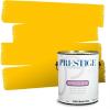imagePRESTIGE Paints Interior Paint and Primer In One 1Gallon Flat Comparable Match of Sherwin Williams Confident YellowSW6906PCM