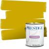 imagePRESTIGE Paints Interior Paint and Primer In One 1Gallon Flat Comparable Match of Sherwin Williams Confident YellowSW6915PCM