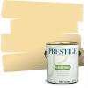 imagePRESTIGE Paints Interior Paint and Primer In One 1Gallon Flat Comparable Match of Sherwin Williams Fervent BrassButter Up