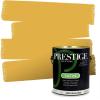 imagePRESTIGE Paints Interior Paint and Primer In One 1Gallon Flat Comparable Match of Sherwin Williams Fervent BrassGambol Gold