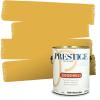 imagePRESTIGE Paints Interior Paint and Primer In One 1Gallon Flat Comparable Match of Sherwin Williams Fervent BrassGambol Gold