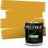 imagePRESTIGE Paints Interior Paint and Primer In One 1Gallon Flat Comparable Match of Sherwin Williams Fervent BrassGlitzy Gold